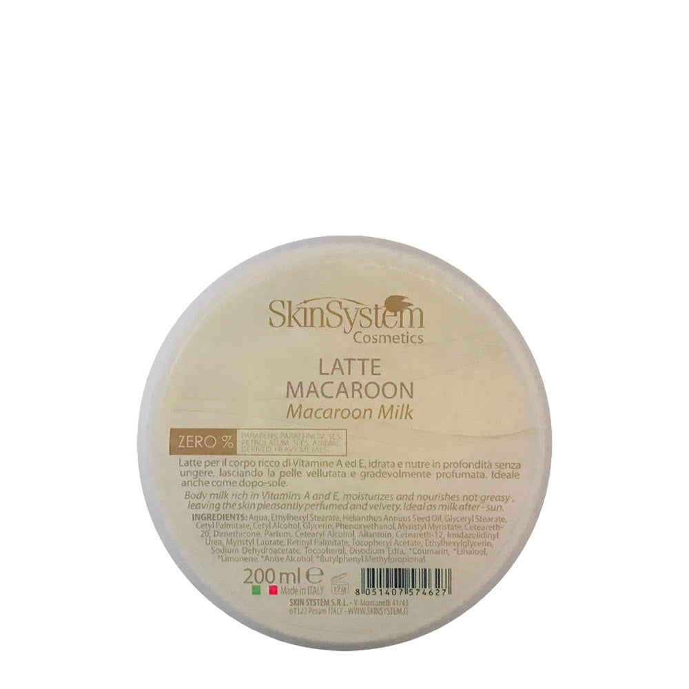 SkinSystem Macaroon Milk 200ml - latte macaroon