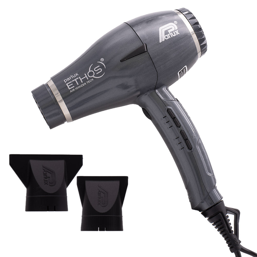 Parlux Ethos Air Ionizer Tech Antracite - asciugacapelli