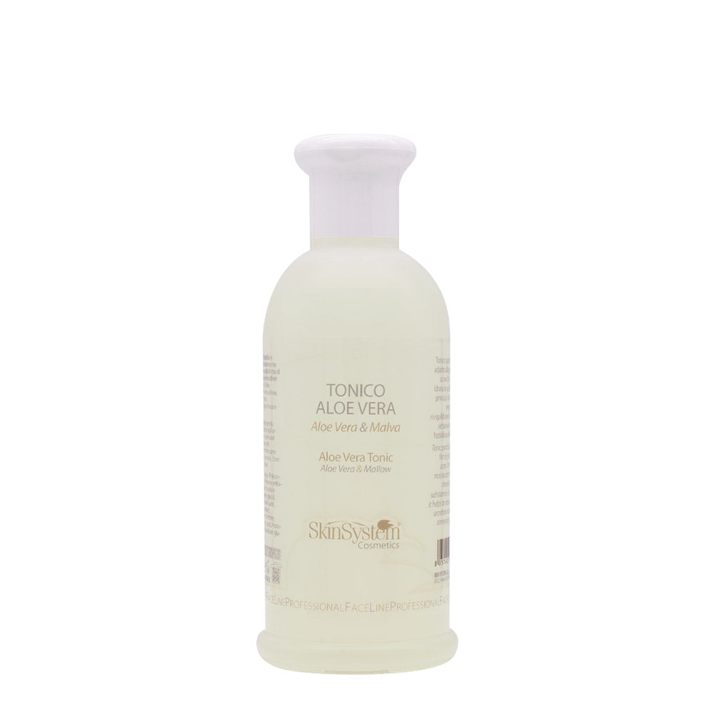 SkinSystem Aloe Vera Tonic Aloe & Mallow 250ml - tonico pelli grasse