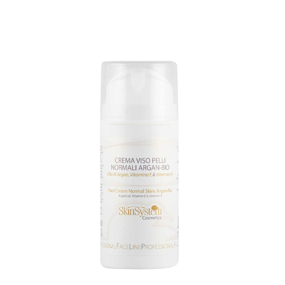 SkinSystem Face Cream Normal Skin Argan-Bio100ml - crema viso prime rughe