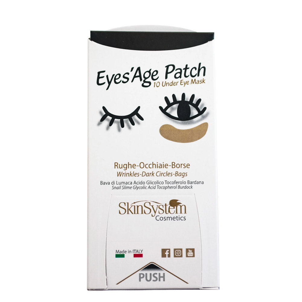 SkinSystem Eyes 'Age Patch Wrinkles Dark Cricles Bags 10 pz- patchs