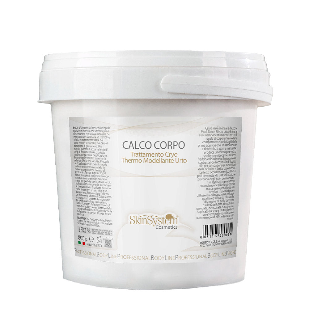 SkinSystem Calco Corpo Trattamento Cryo/Thermo Modellante 800gr - calco corpo