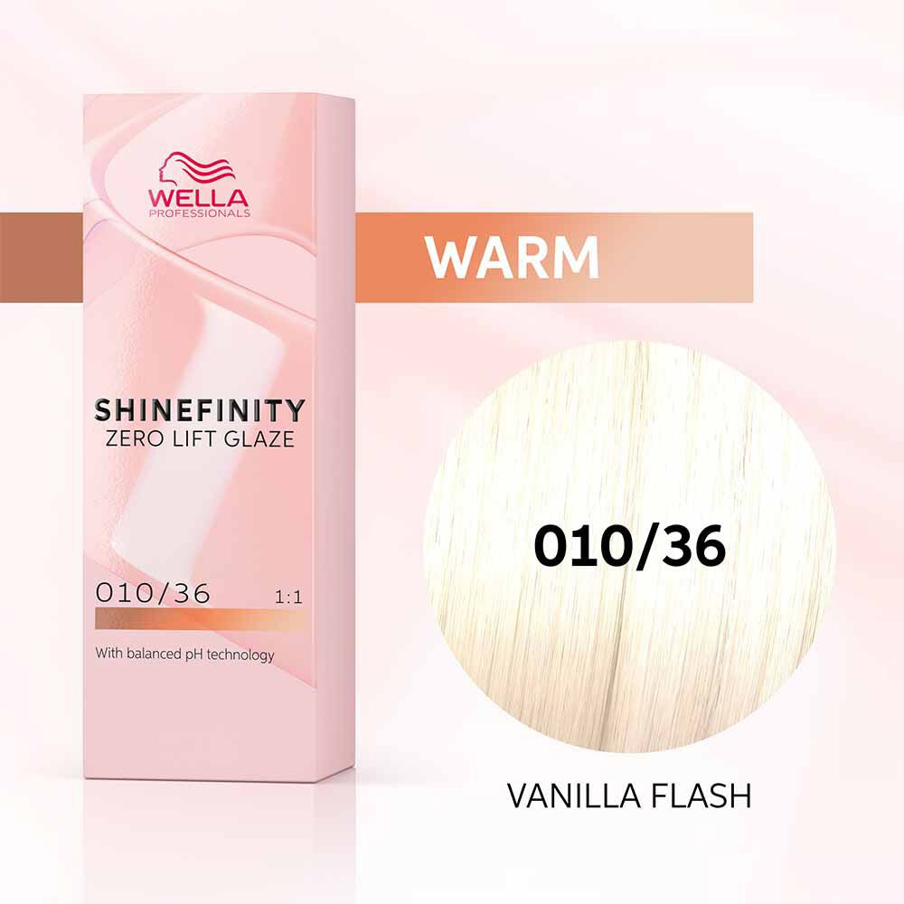 Wella Shinefinity 010/36 Biondo Platino Dorato Violetto 60ml
