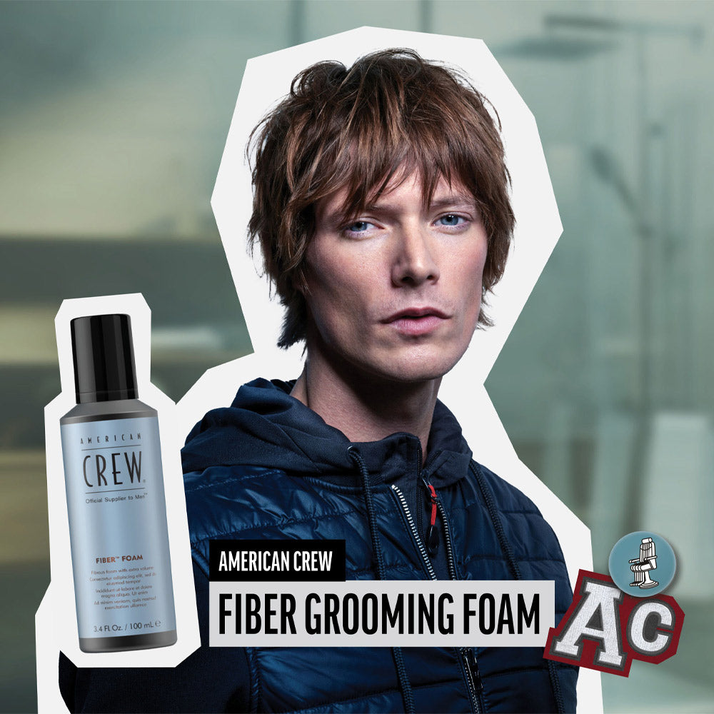 American Crew Fiber  Foam 200ml - schiuma fibrosa