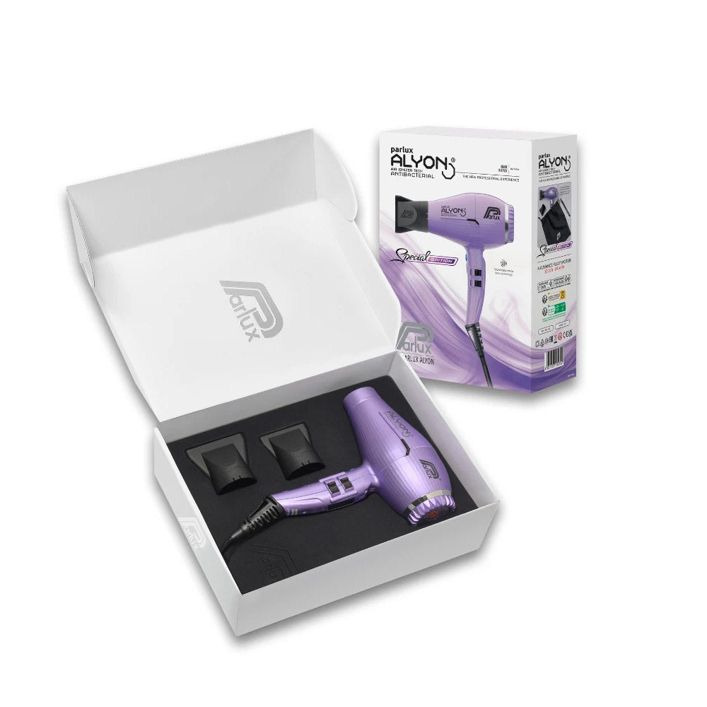 Parlux Alyon Air Ionizer Tech Antibacterial Special Edition Lilla