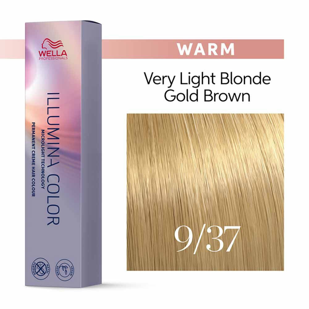 Wella Illumina Color 9/37 Biondo Chiarissimo Castano Dorato 60ml