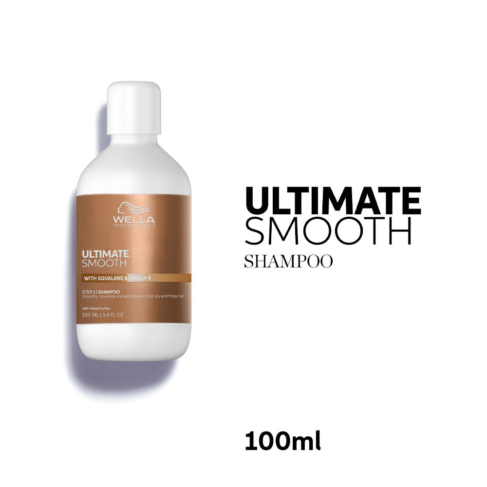 Wella Ultimate Smooth Shampoo 100ml - shampoo chelante anticrespo