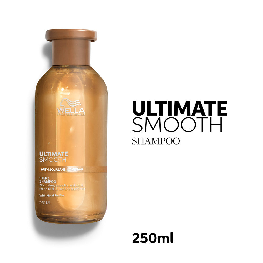 Wella Ultimate Smooth Shampoo 250ml - shampoo chelante anticrespo