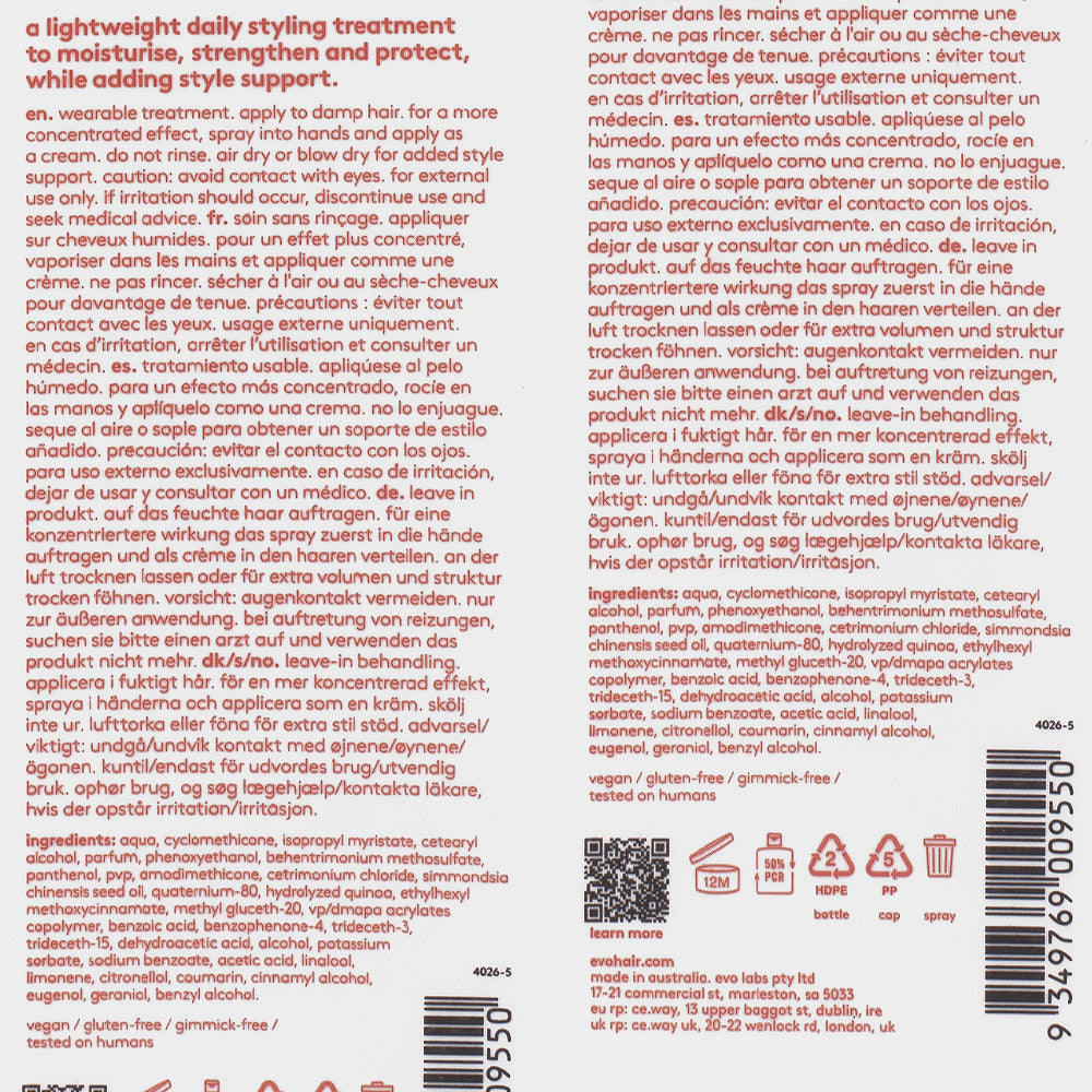 Evo Repair Happy Campers Wearable Treatment 200ml - trattamento idratante