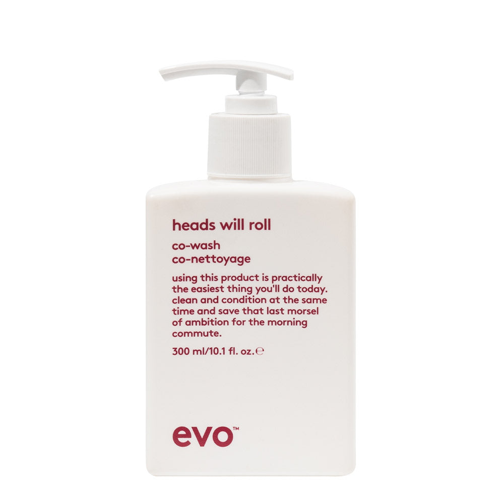 Evo Curl Heads Will Roll Cleansing Co-Wash 300ml - balsamo detergente capelli ricci