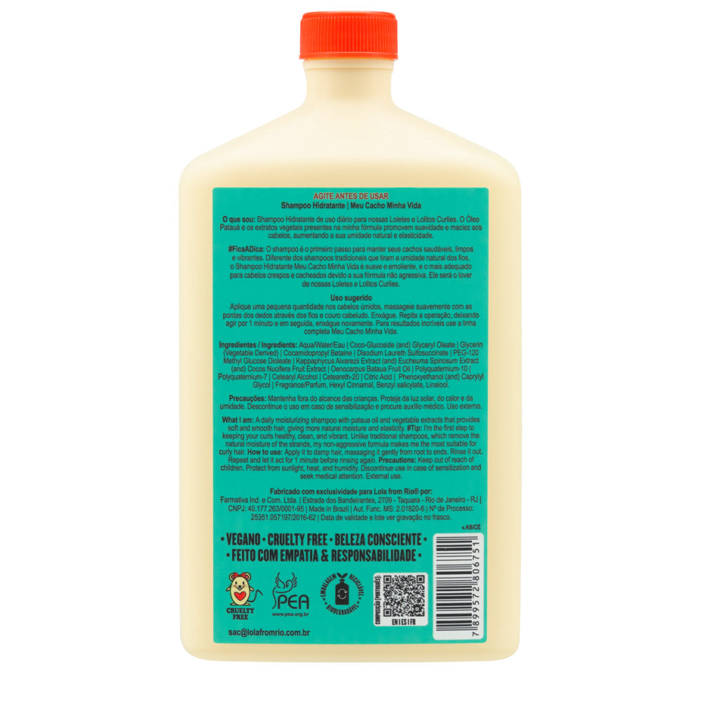 Lola From Rio Meu Cacho Minha Vida Shampoo 500ml