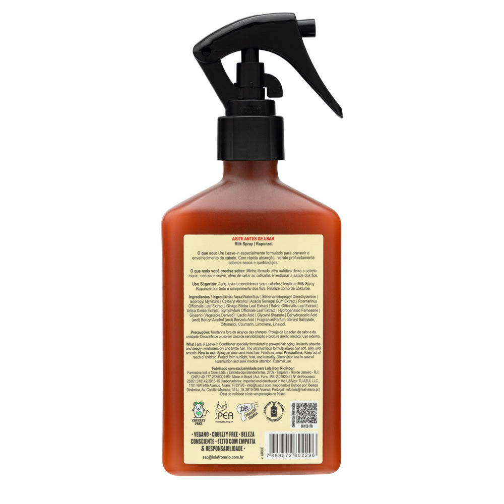 Lola From Rio Rapunzel Milk Spray 250ml -  balsamo leave-in anticaduta