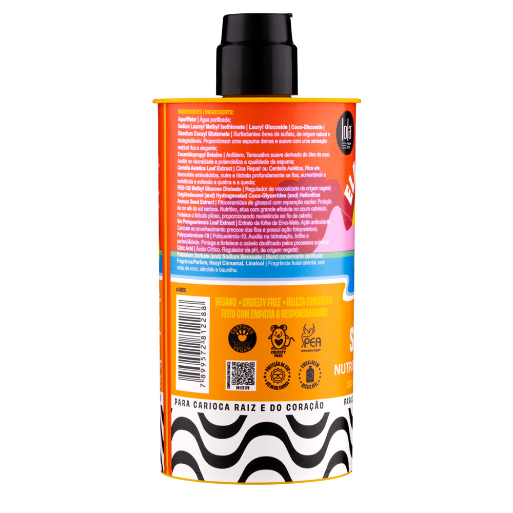 Lola From Rio Ela É Carioca Shampoo Nutritivo Revitalizante 500ml