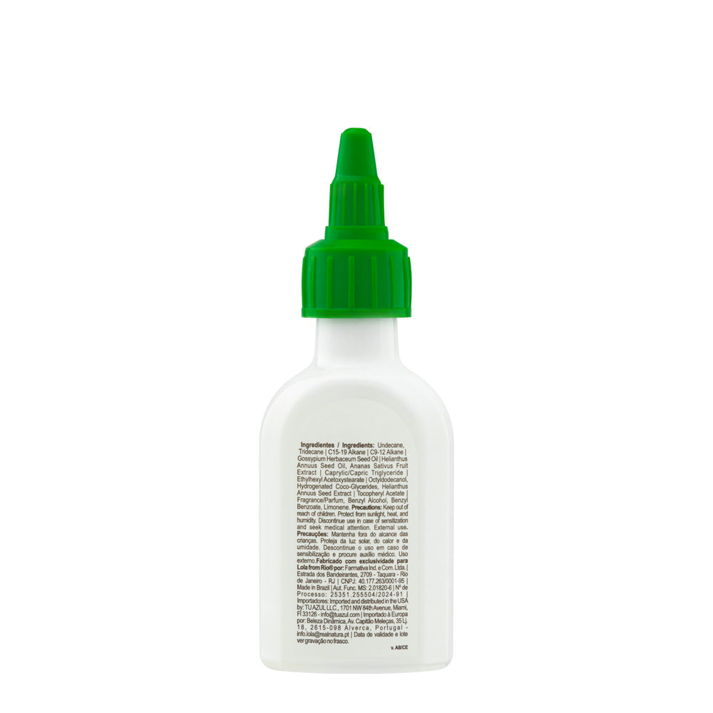 Lola From Rio Bemdita Ghee ÓLeo Nutrição Abacaxi e Manteiga de Bacuri 50ml