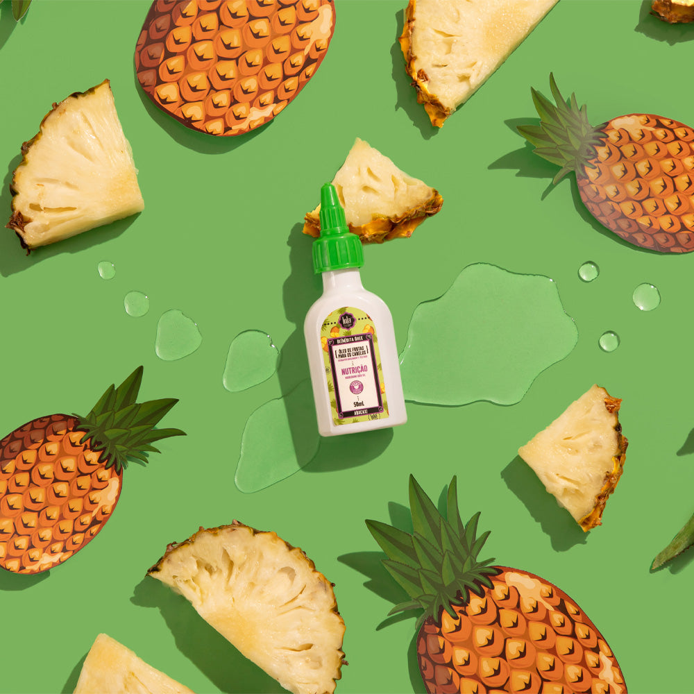 Lola From Rio Bemdita Ghee ÓLeo Nutrição Abacaxi e Manteiga de Bacuri 50ml
