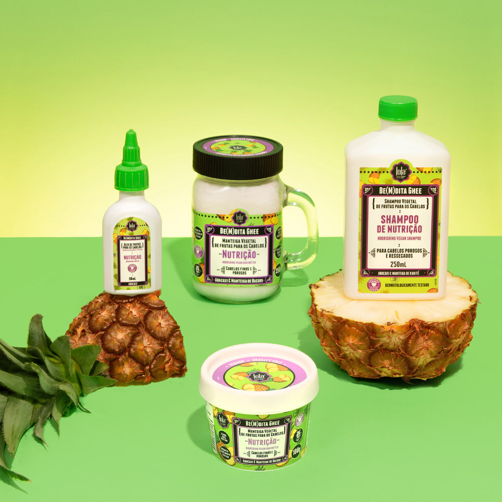 Lola From Rio Bemdita Ghee ÓLeo Nutrição Abacaxi e Manteiga de Bacuri 50ml