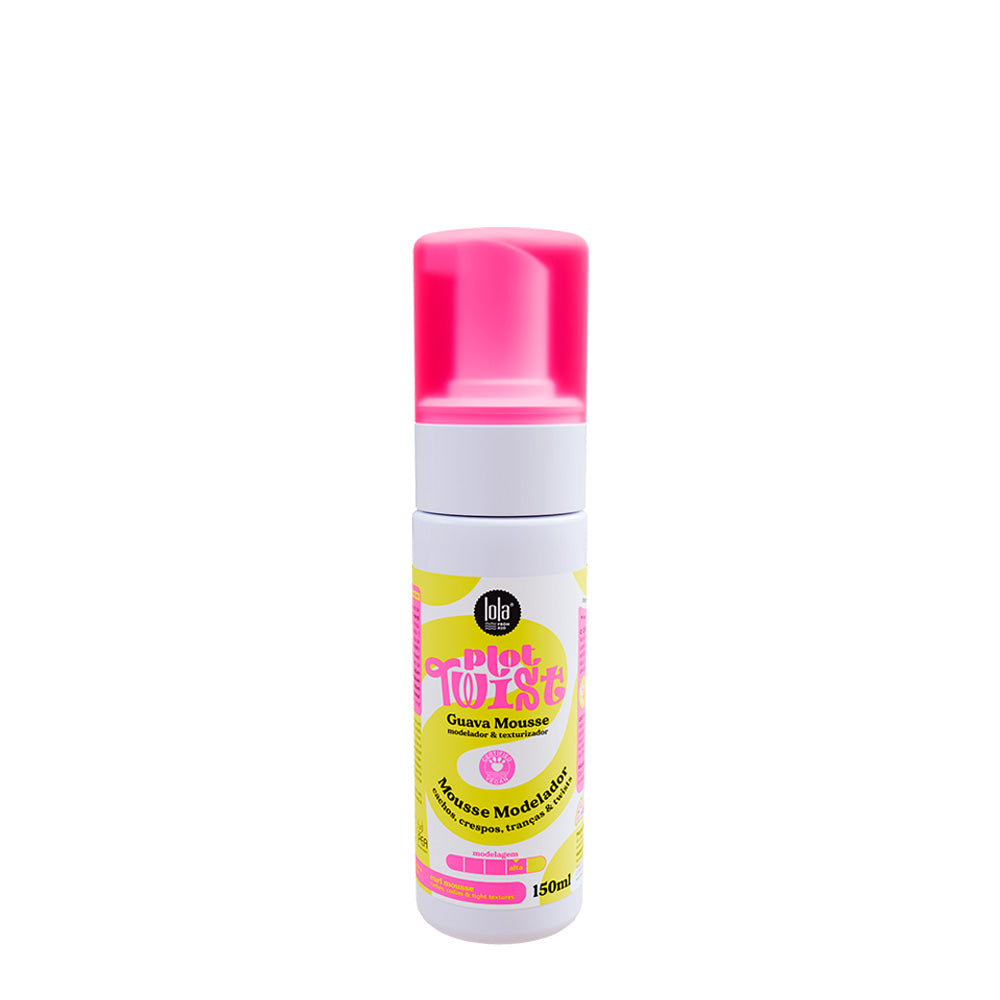 Lola From Rio Plot Twist Guava Mousse 280ml - mousse capelli ricci
