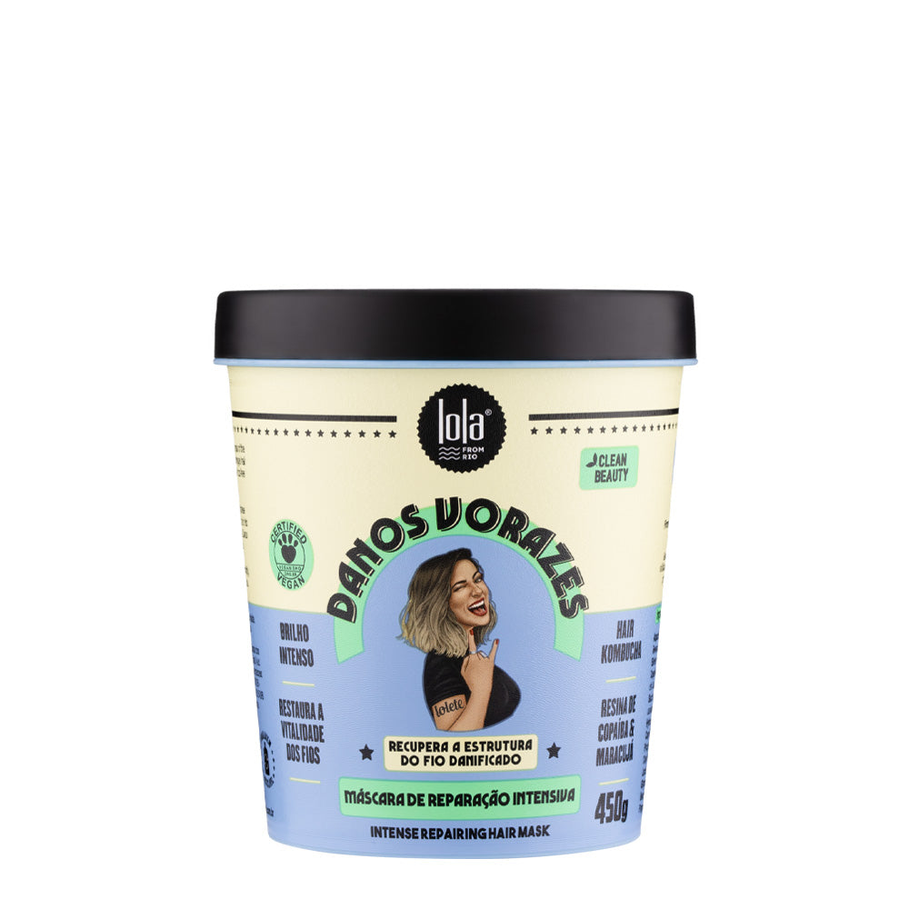 Lola From Rio Danos Vorazes Máscara De Reparação Intensiva 450gr