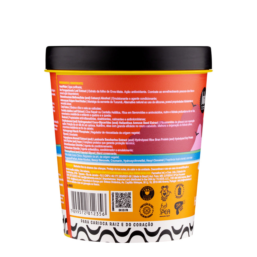 Lola From Rio Ela É Carioca Máscara Hidronutritiva 450gr - maschera nutriente