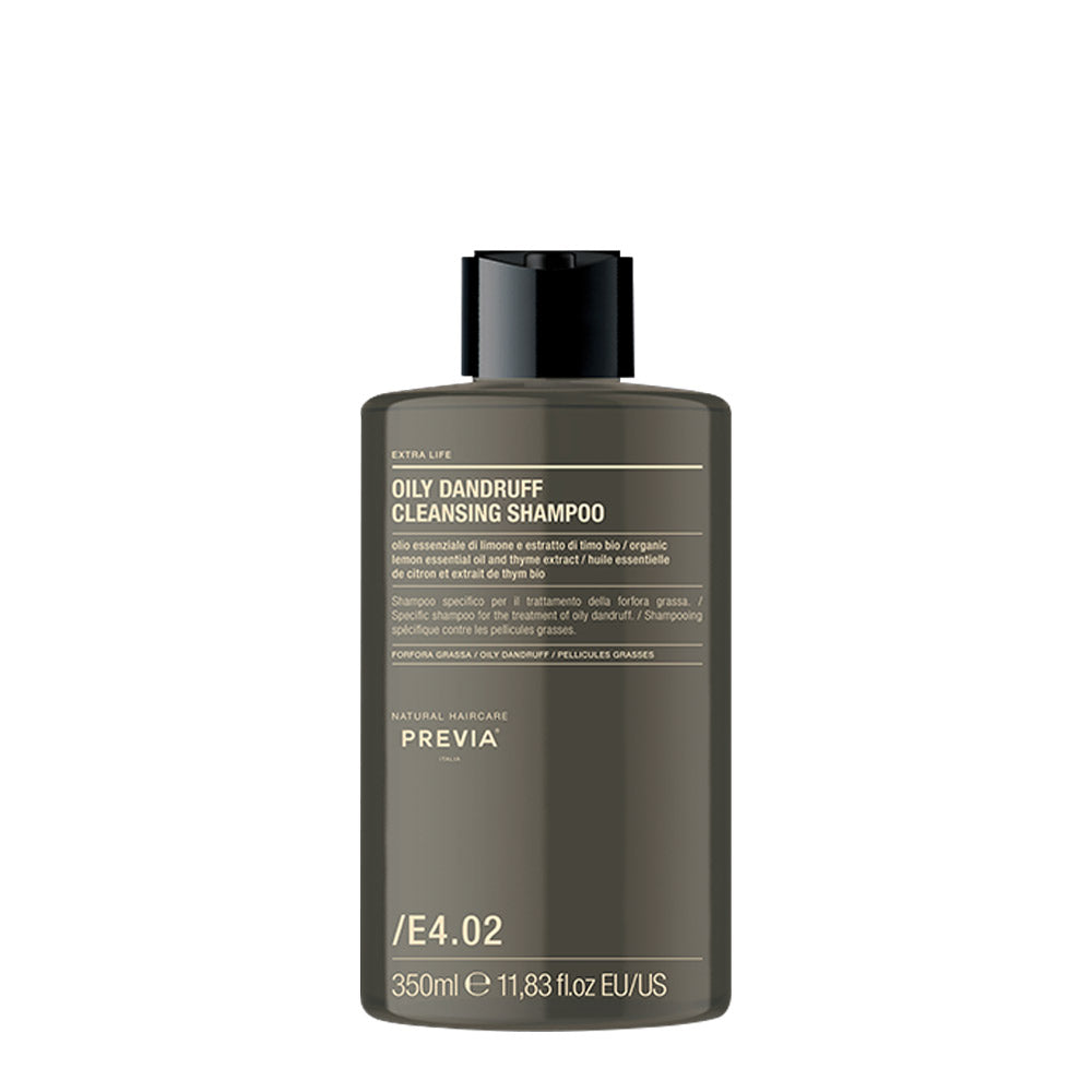 Previa ExtraLife Oily Dandruff Cleasing Shampoo 350ml - shampoo forfora grassa