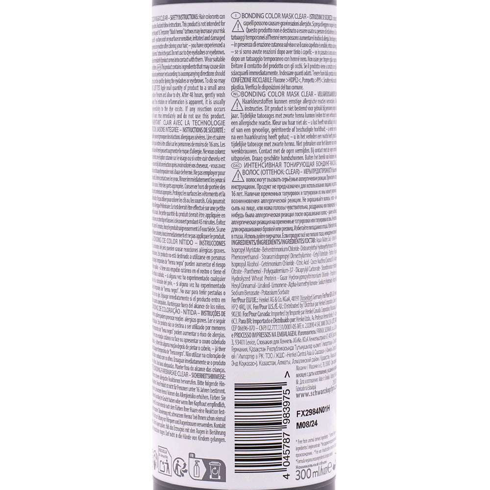 Schwarzkopf Chroma ID Color Mask Clear 00 300ml