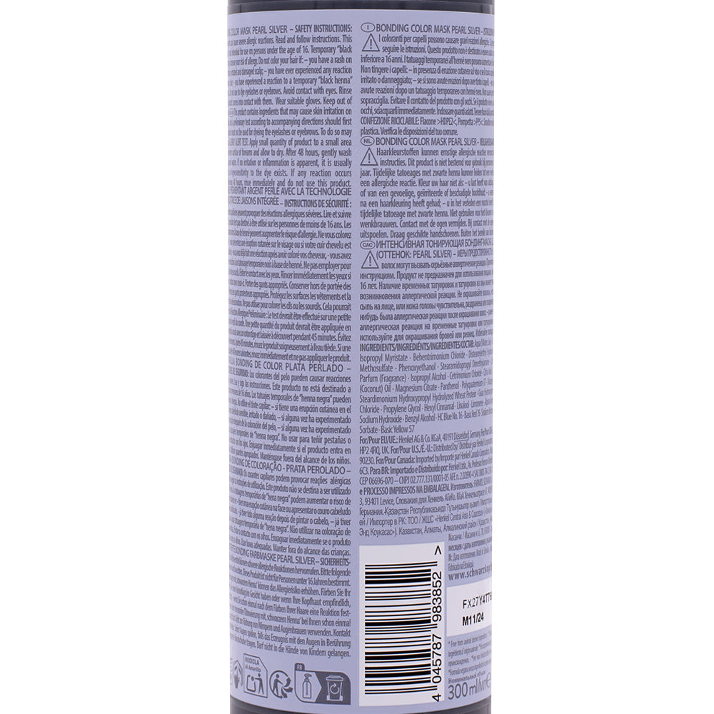 Schwarzkopf Chroma ID Color Mask 9.5-1 Pearl Silver 300ml