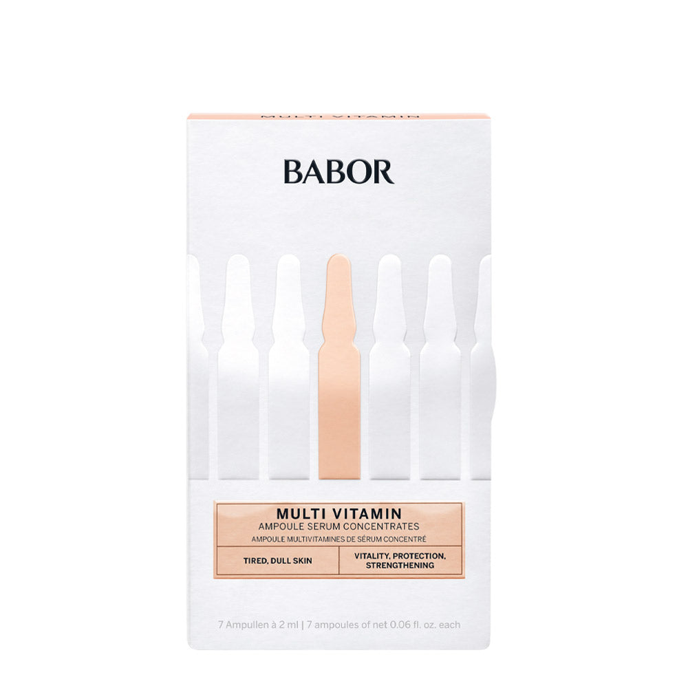 Babor Ampoule Concentrates Multi Vitamin 7x2ml- ampolle concentrate pelle spenta