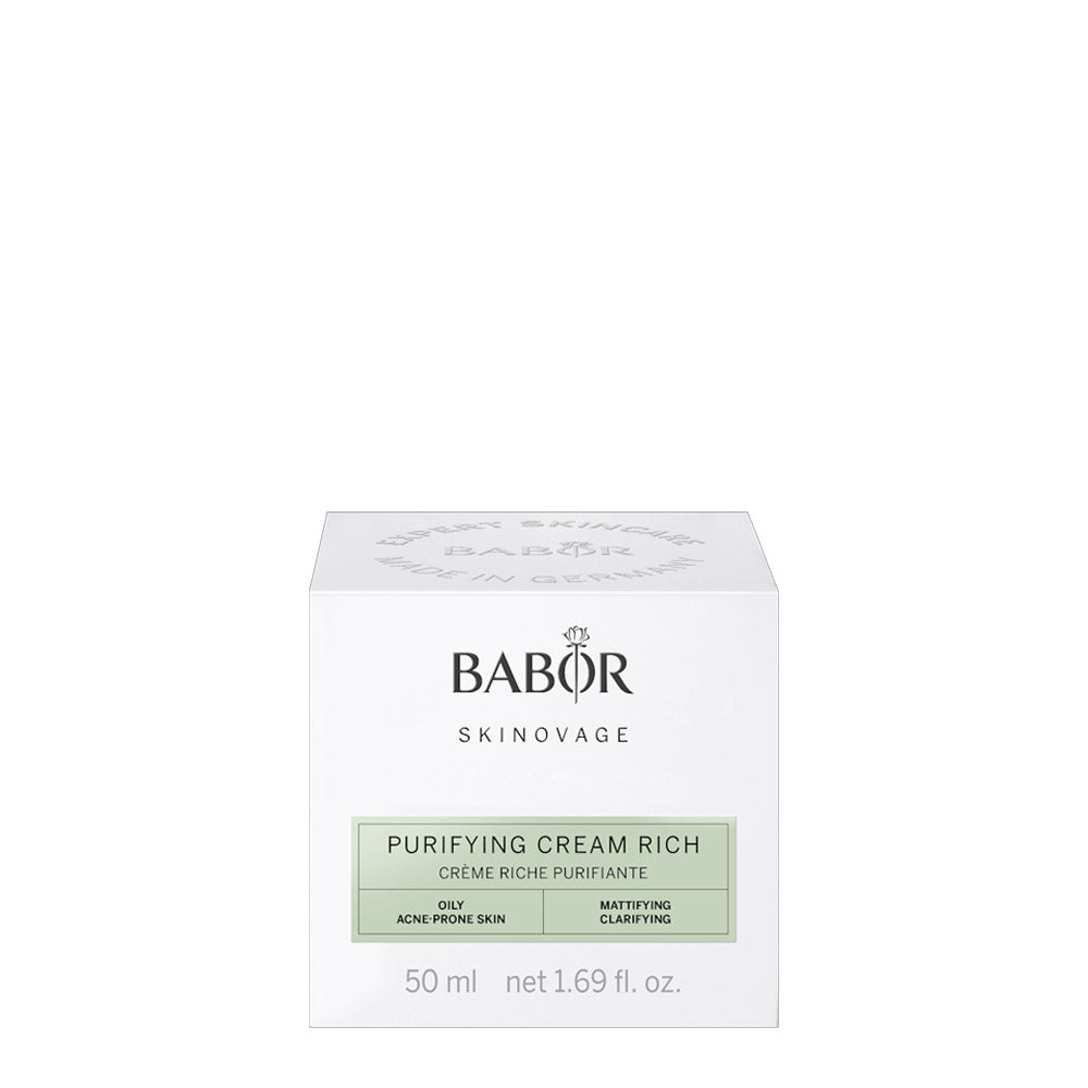 Babor Skinovage Purifying Cream Rich 50ml - crema purificante pelle grassa