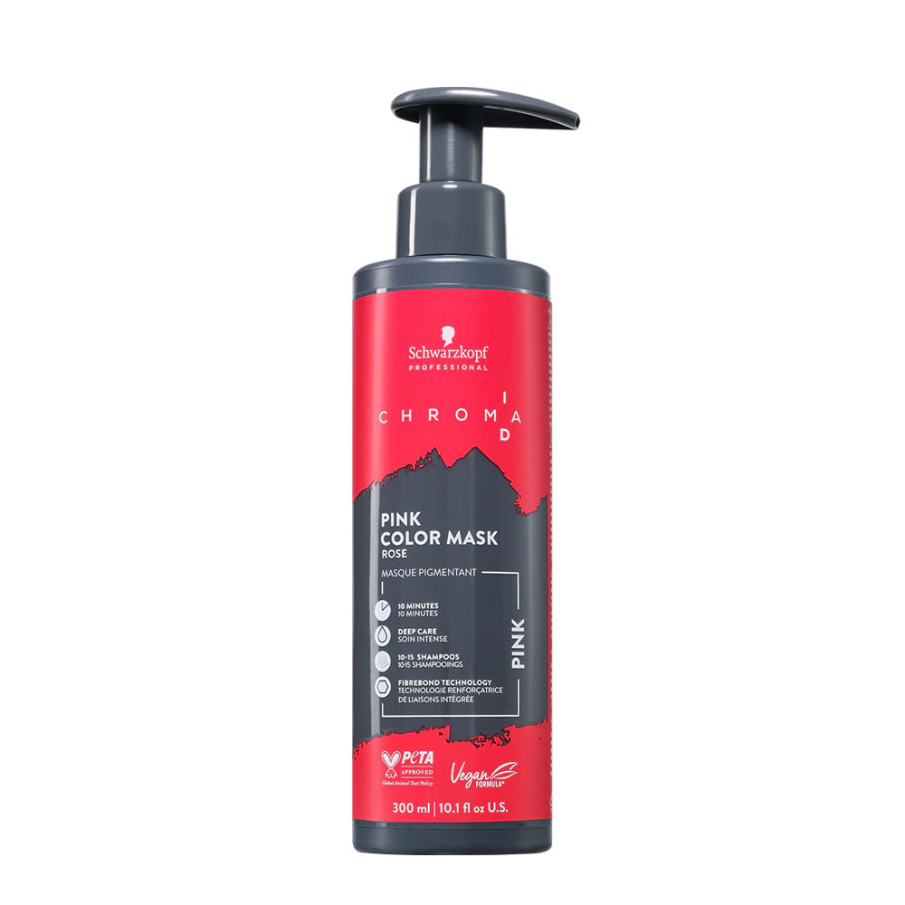 Schwarzkopf Chroma ID Color Mask Pink 300ml - maschera colorata semipermanente