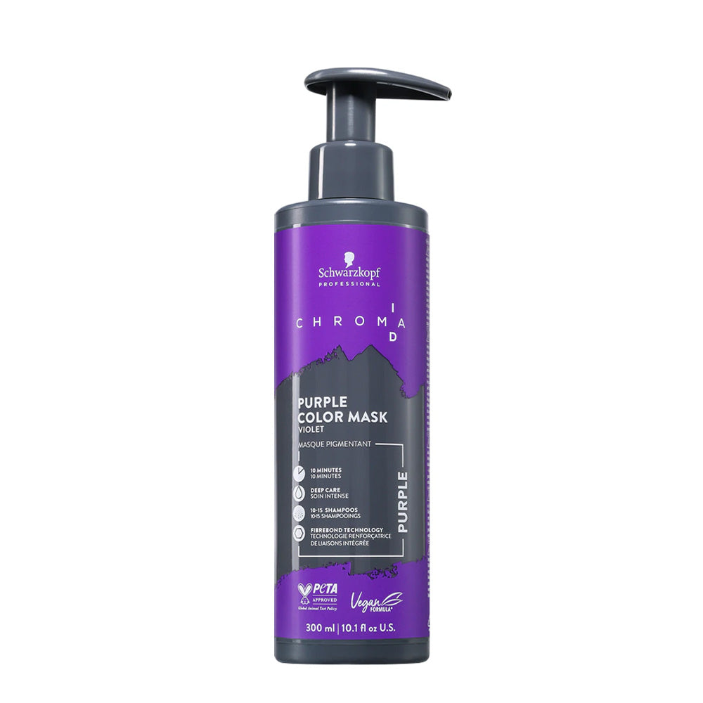 Schwarzkopf Chroma ID Color Mask Purple 300ml - maschera colorata semipermanente