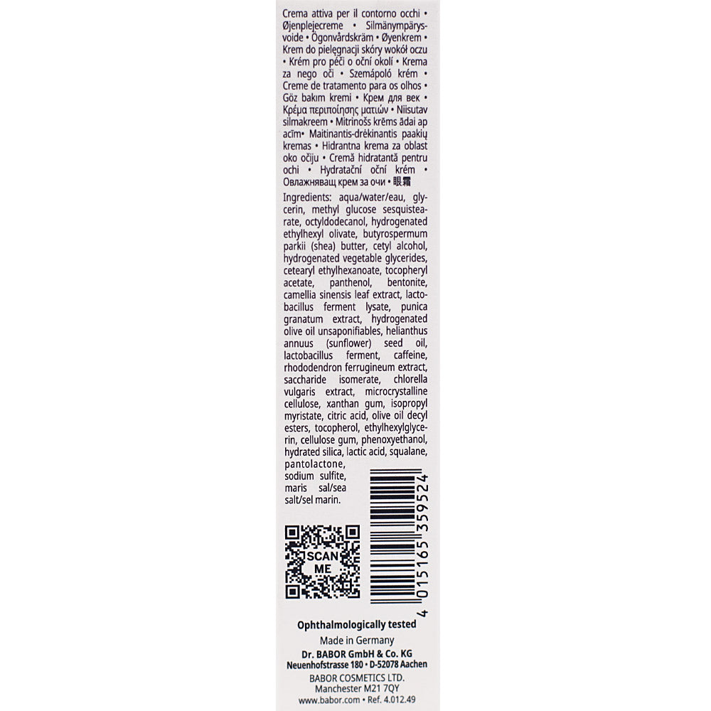 Babor Skinovage Vitalizing Eye Cream 15ml - crema contorno occhi rivitalizzante
