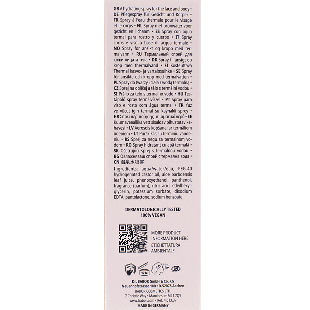 Babor Classics Thermal Spray 100ml - spray con acqua termale