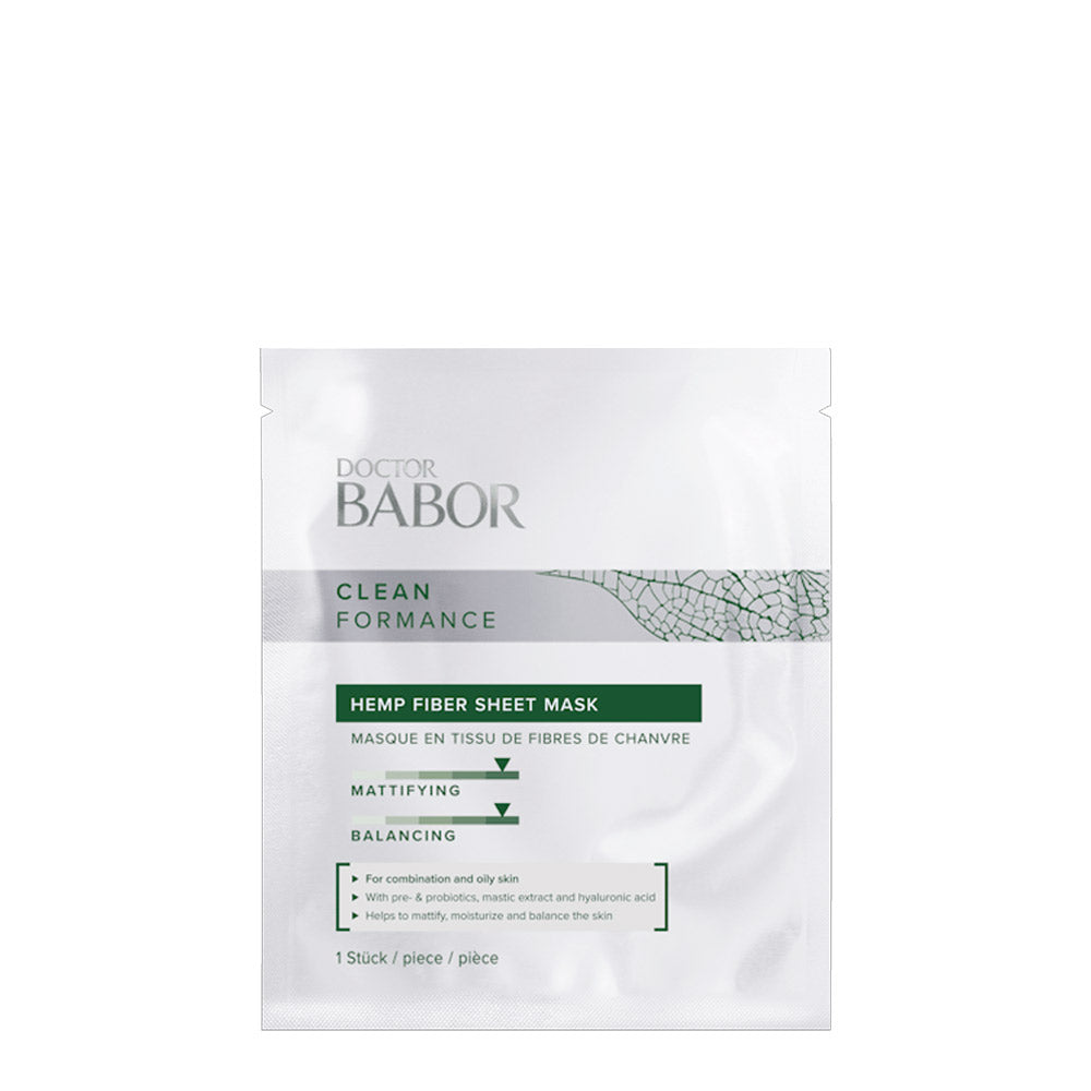 Babor Doctor Babor Doc Cleanformance Hemp Fiber Sheetmask