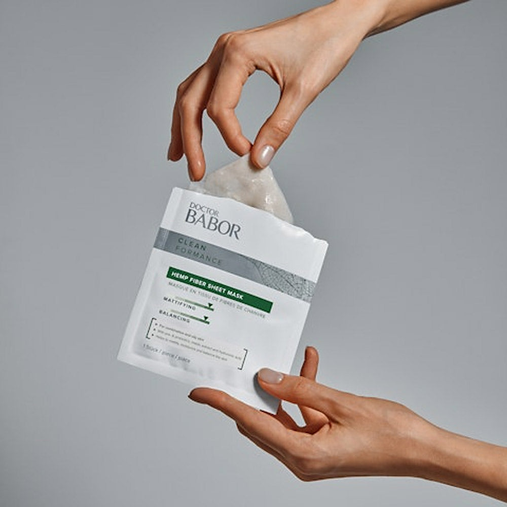 Babor Doctor Babor Doc Cleanformance Hemp Fiber Sheetmask