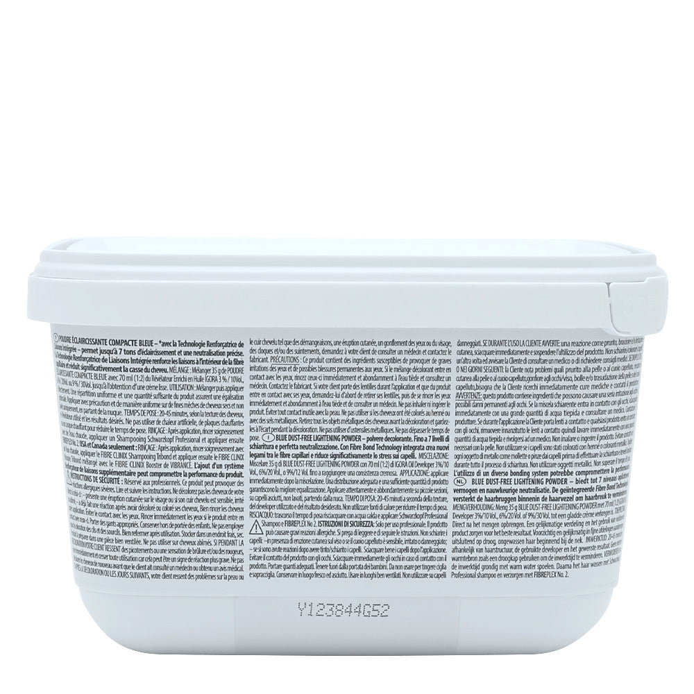 Schwarzkopf Igora Vario Blond Super Plus 450g - polvere bianca decolorante