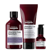 L'Oréal Professionnel Paris Vitamino Color Spectrum Shampoo Purple 300ml Conditioner 200ml Serum 50ml