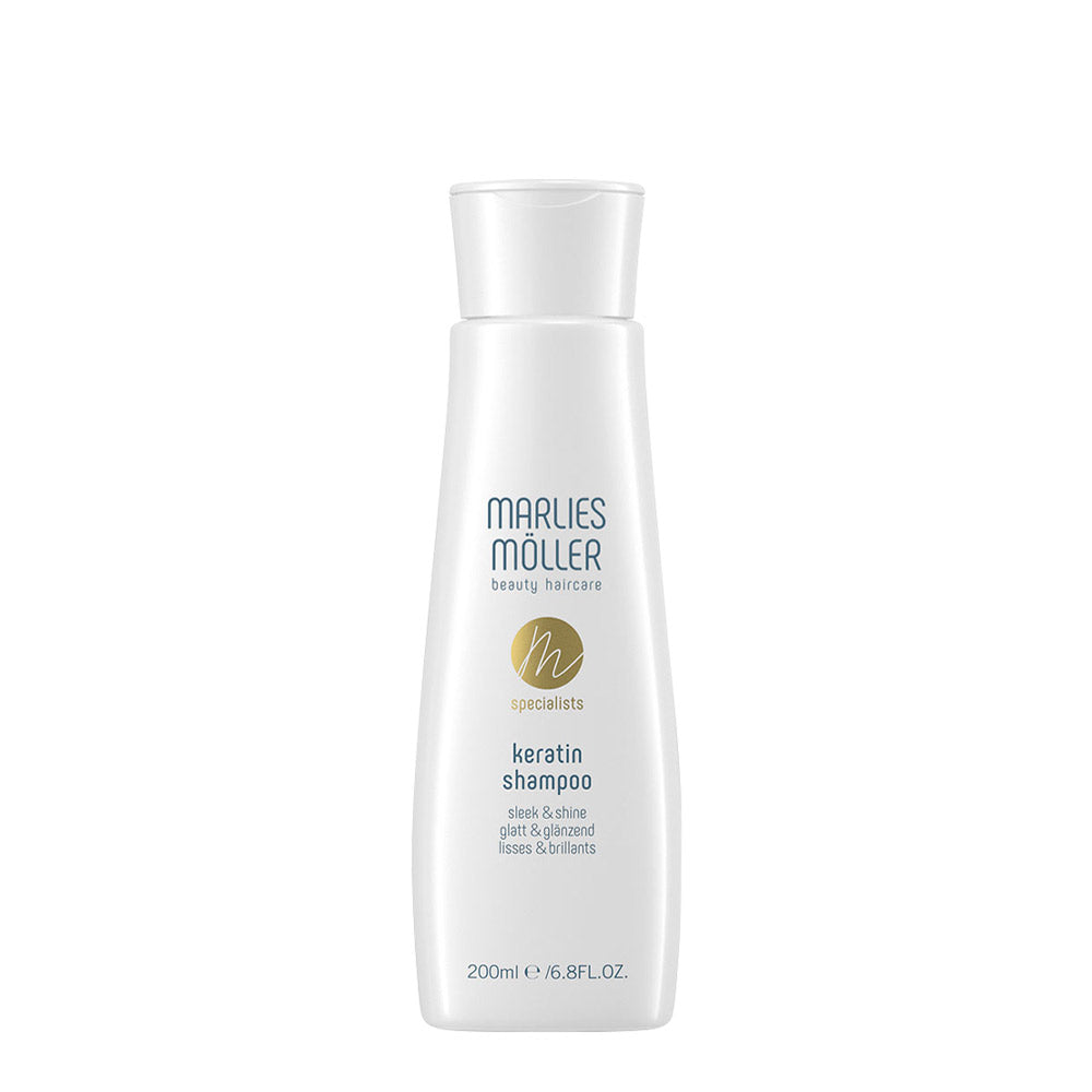 Marlies Möller Keratin Shampoo 200ml - shampoo ristrutturante anti crespo