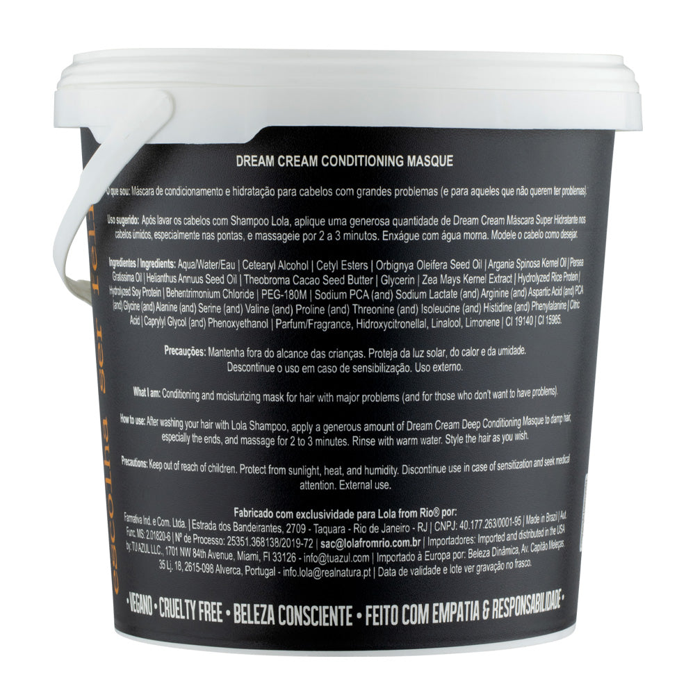 Lola From Rio Dream Cream 3000gr-maschera super idratante capelli indisciplinati