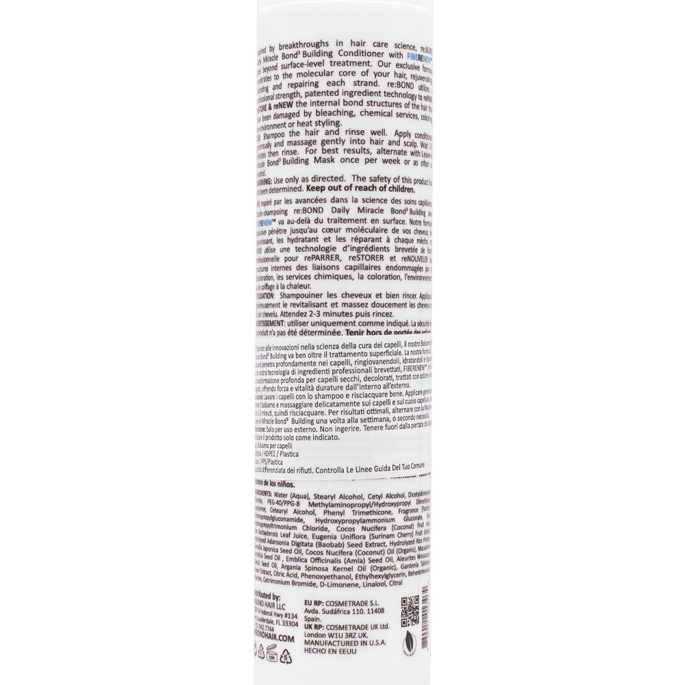 Rebond Miracle Bond3 Building Conditioner 300ml - balsamo ristrutturante