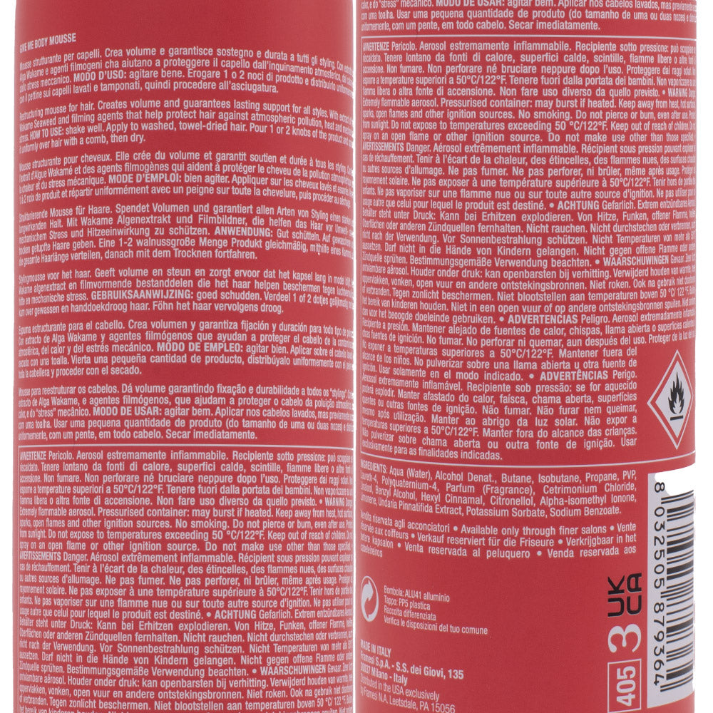 Framesi For-Me 401 Give Me Body Mousse 300ml - mousse volumizzante