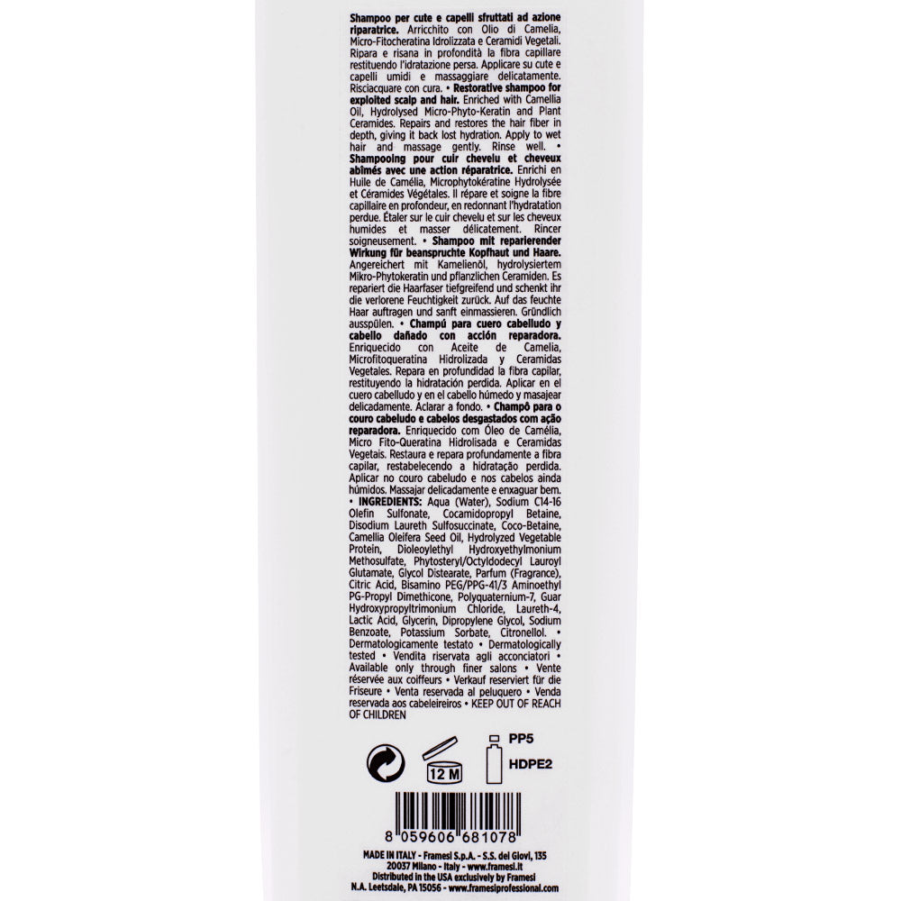 Framesi Morphosis Repair Shampoo 1000ml - shampoo capelli sfruttati