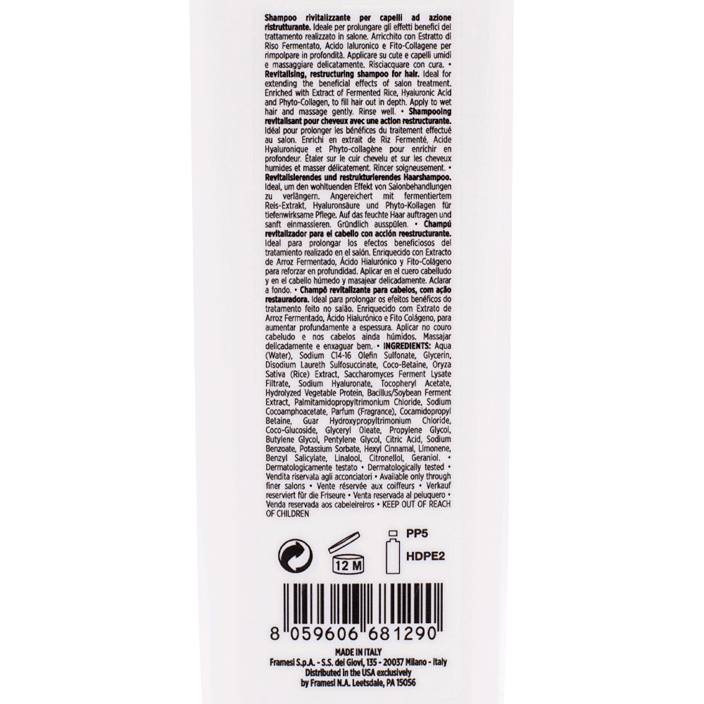 Framesi Morphosis Restructure Shampoo 250ml