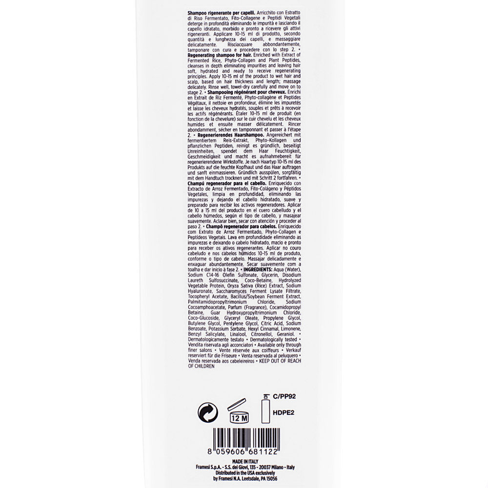 Framesi Morphosis Restructure Revitalizing Shampoo Step 1 1000ml