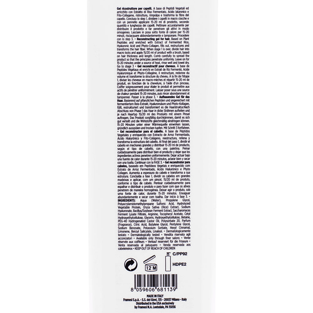 Framesi Morphosis Restructure Express Filler Step 2 1000ml - gel ricostruttore