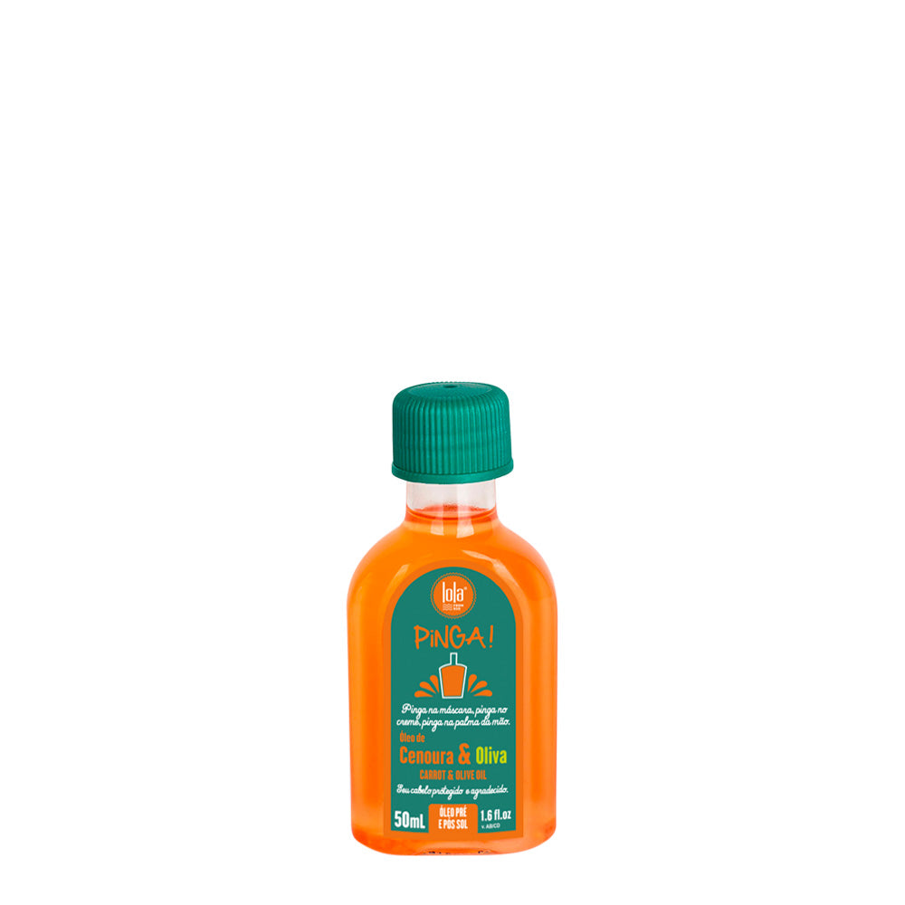 Lola From Rio Pinga Cenoura & Oliva 50ml - olio termoprotettore e raggi UV