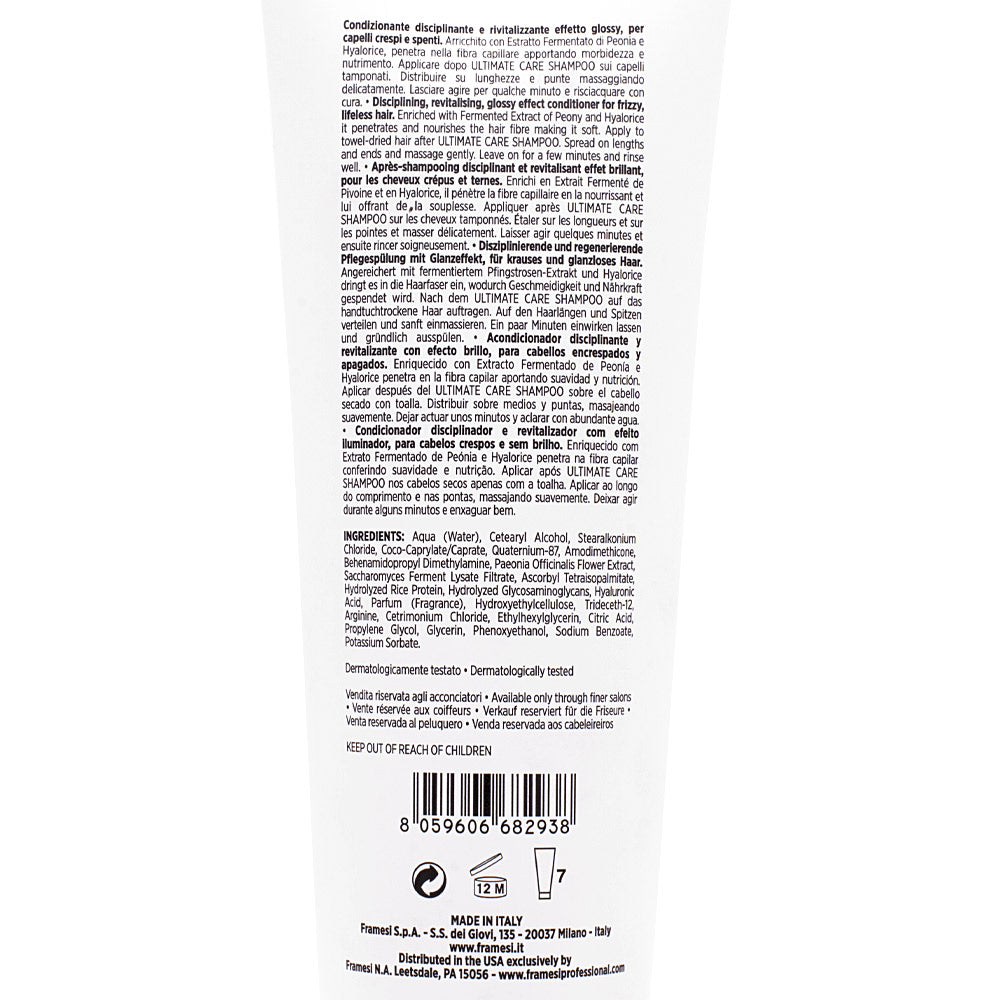 Framesi Morphosis Ultimate Care Conditioner 250ml - balsamo anticrespo