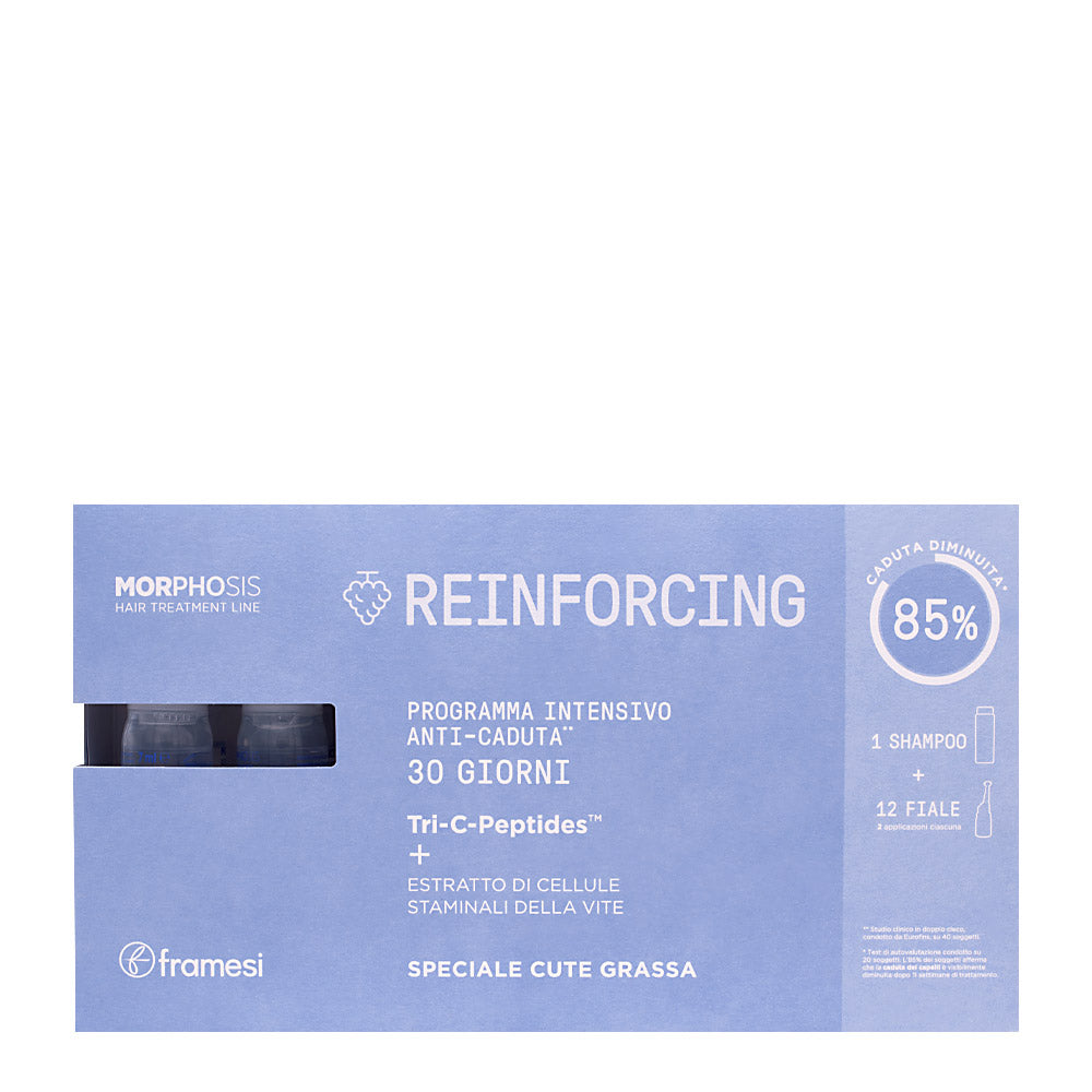 Framesi Morphosis Reinforcing Anti Hair Loss Intensive Program 12x7ml