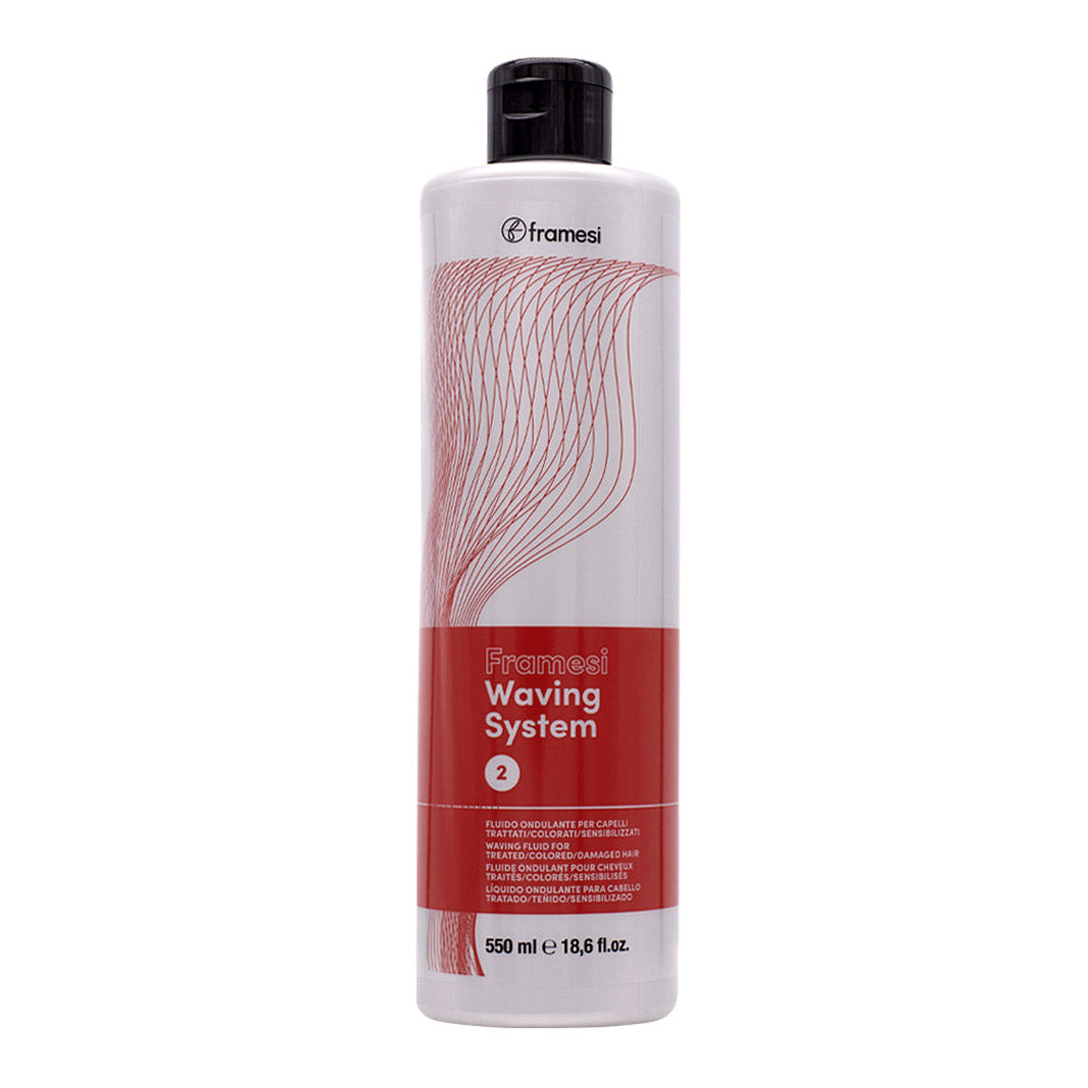Framesi Waving System 2 550ml - fluido ondulante capelli danneggiati e con meches