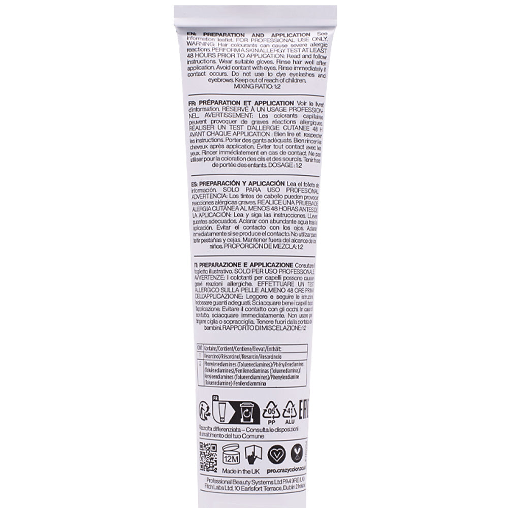 Crazy Color Rapid Toner 05 Ice Queen 100ml - tonalizzanti veloci