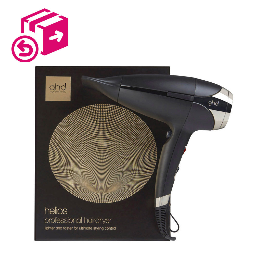 Hair Gallery Resi Come Nuovi Ghd Helios  Black  - imballaggio danneggiato